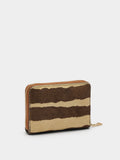 Cartera De Piel Con Pelo