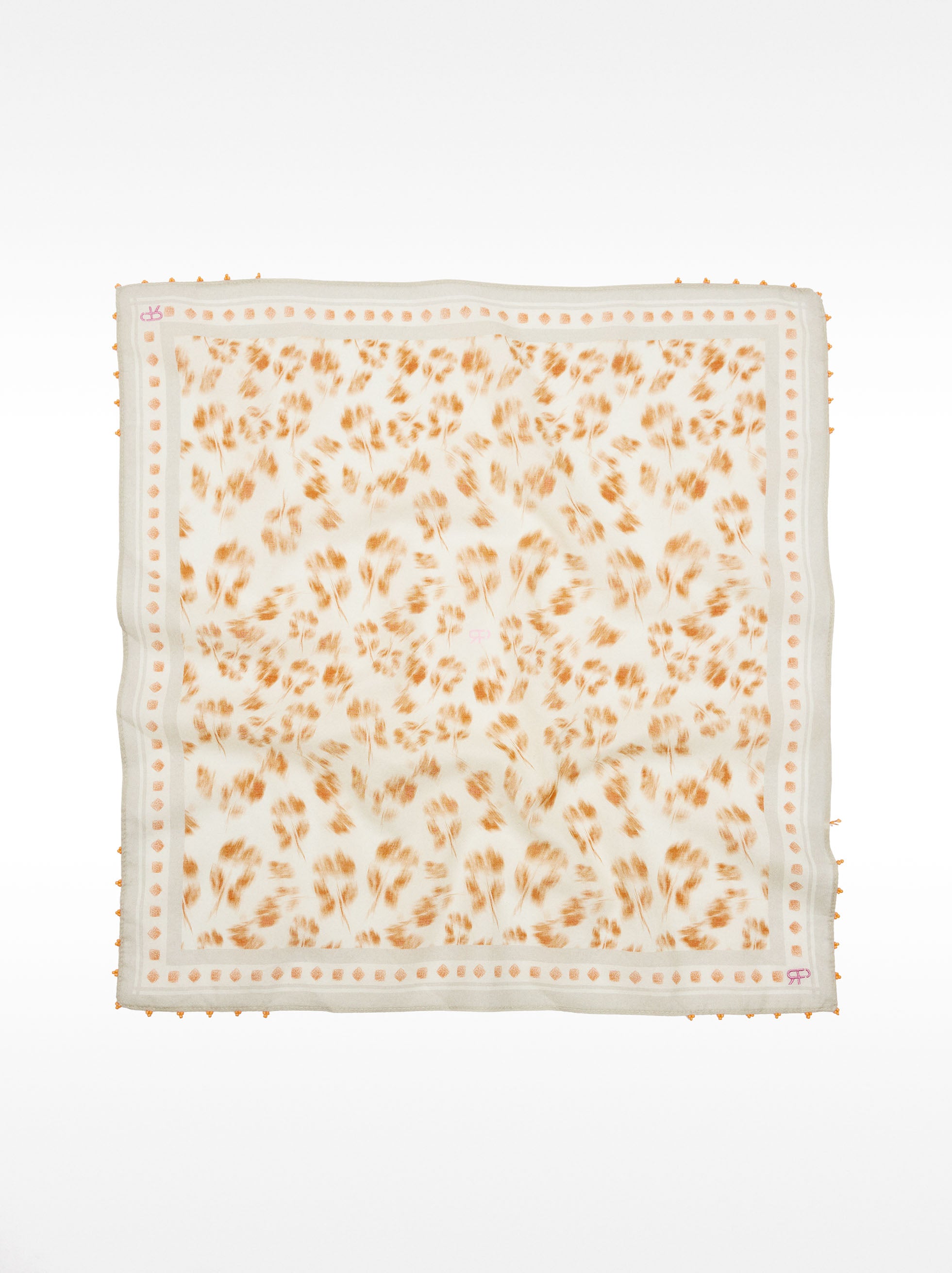 Pañuelo Estampado Cuadrado 100% Algodón