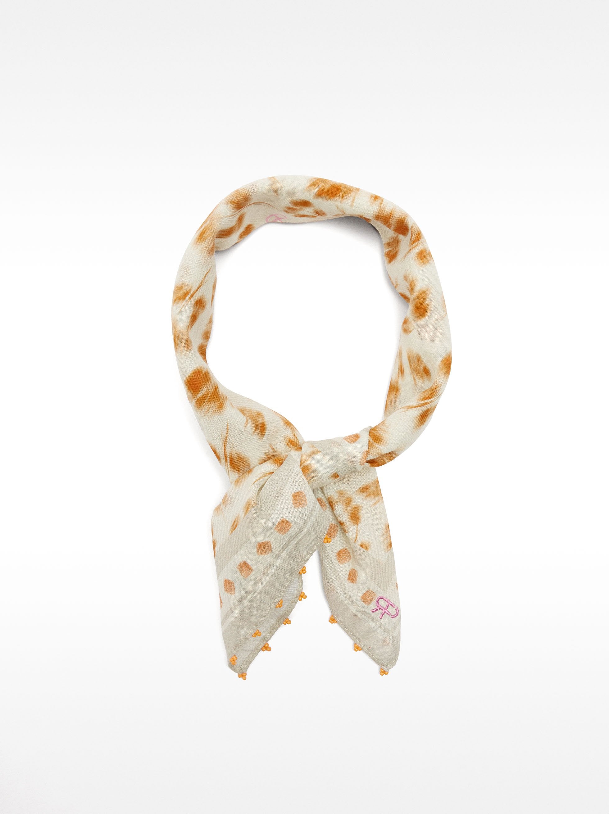 Pañuelo Estampado Cuadrado 100% Algodón