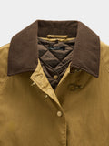 Chaqueta De Algodón Con Chaleco