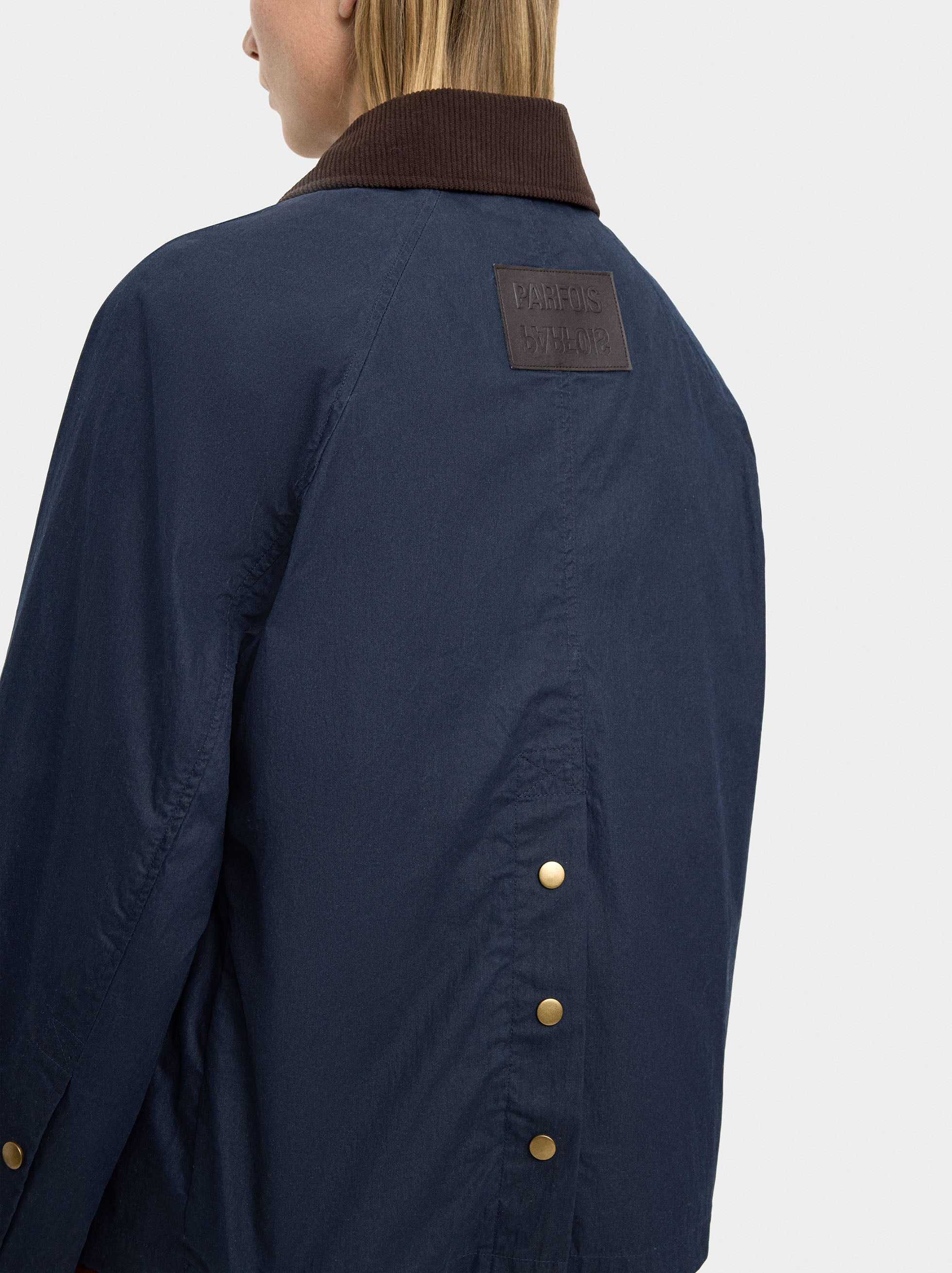 Chaqueta De Algodón Con Chaleco