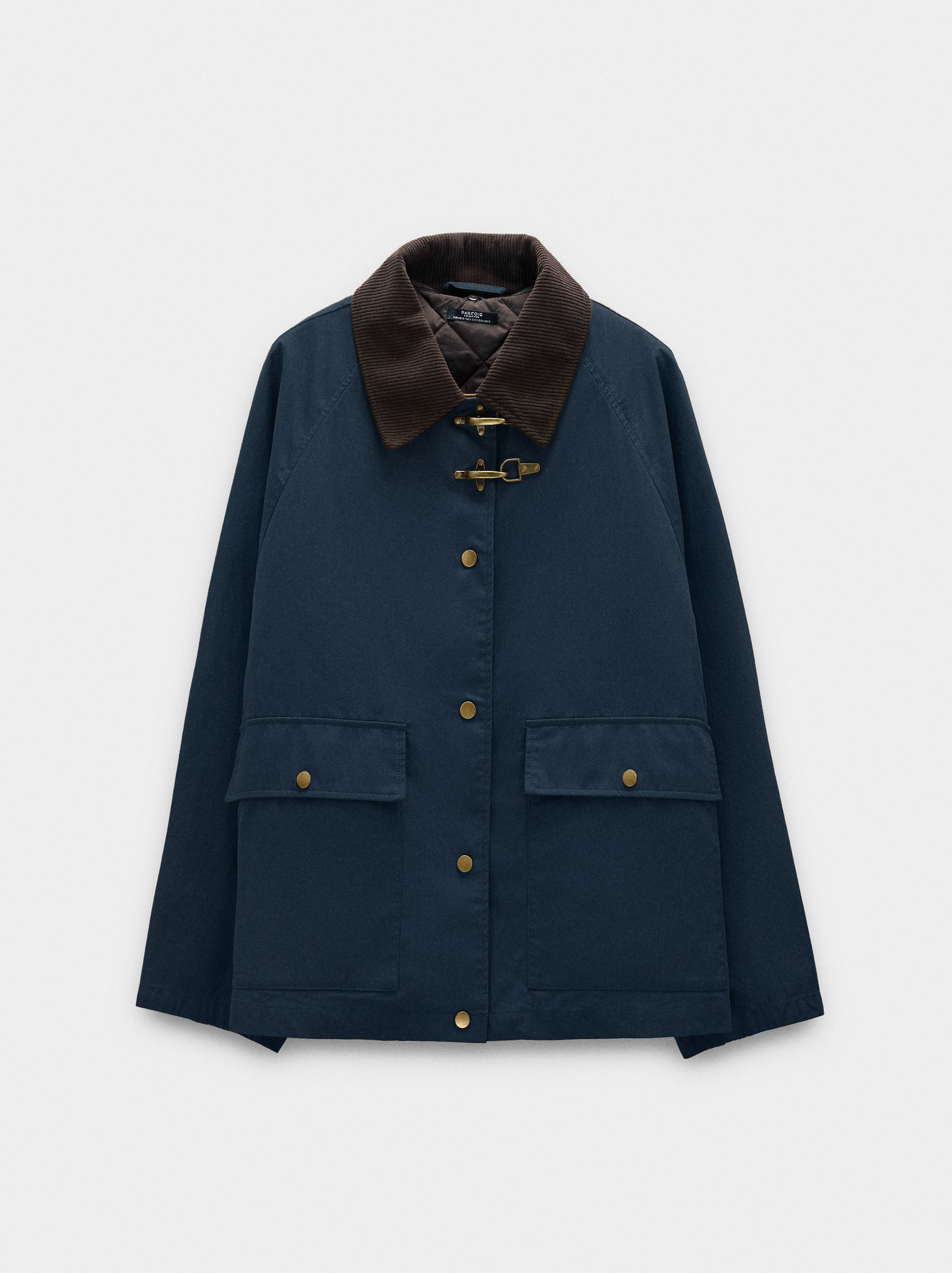 Chaqueta De Algodón Con Chaleco