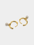 Aros Con Circonias - Plata De Ley 925