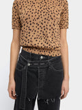 Jersey De Punto Estampado Animal