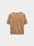 Jersey De Punto Estampado Animal