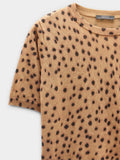 Jersey De Punto Estampado Animal