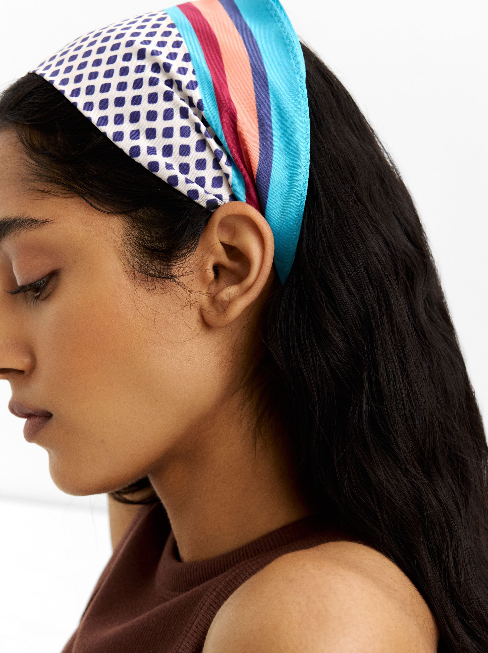 Pañuelo Losango Estampado