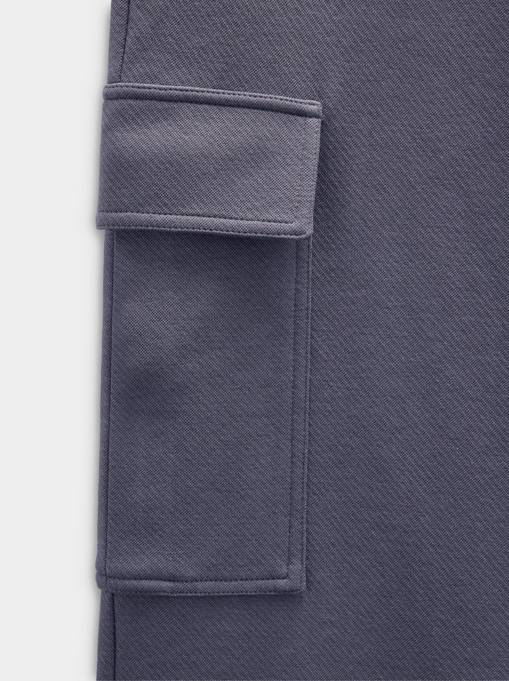 Pantalón Cargo De Algodón