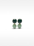 Pendientes Cortos Con Piedras