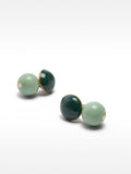 Pendientes Cortos Con Piedras