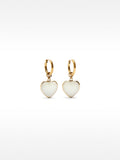 Aros Con Corazones De Piedra