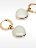Aros Con Corazones De Piedra