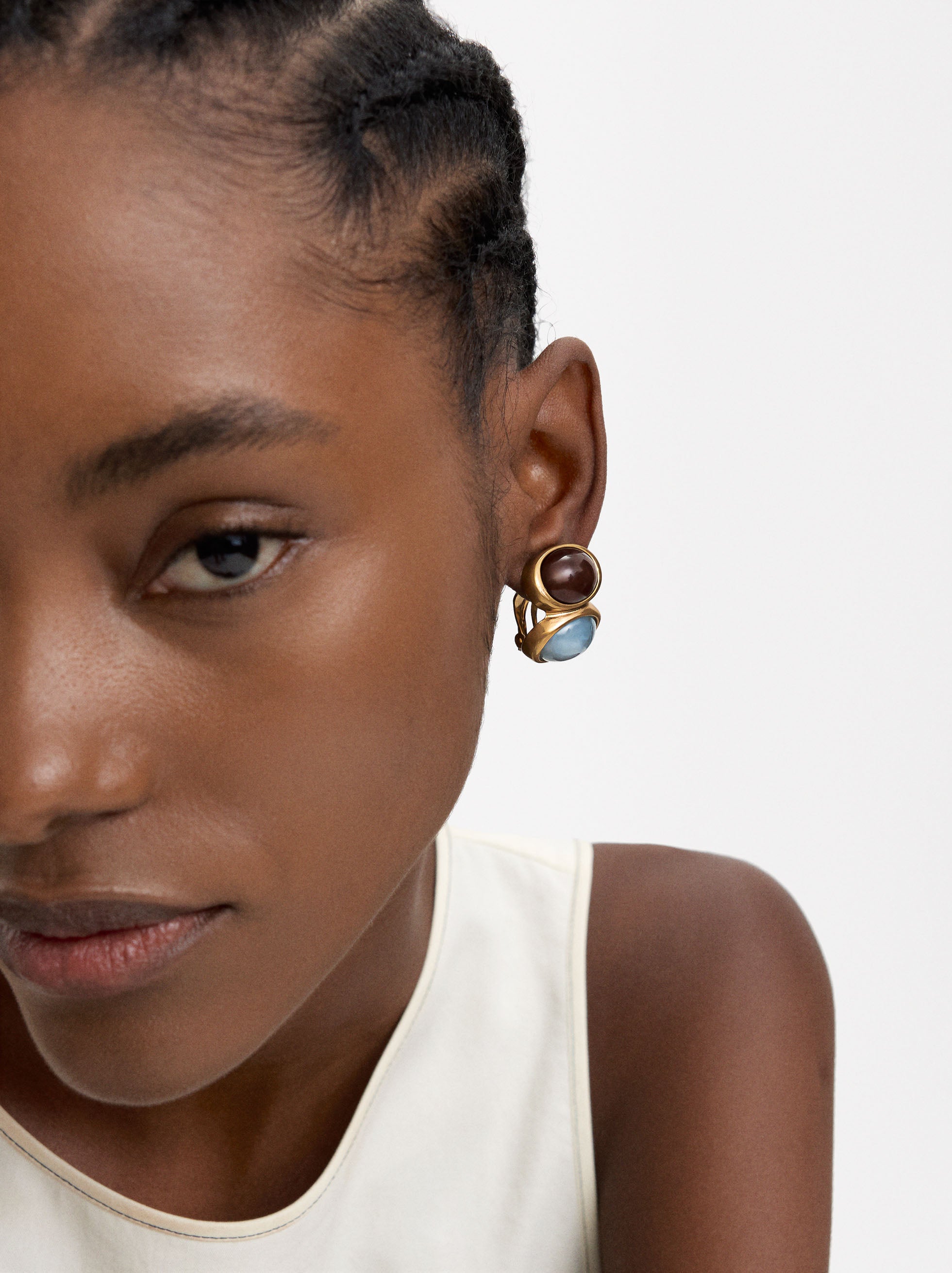 Pendientes Ovales Dobles