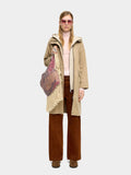 Parka De Algodón Con Capucha Desmontable