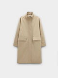 Parka De Algodón Con Capucha Desmontable