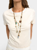 Set De Collares Con Colgantes De Piedras