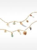 Set De Collares Con Colgantes De Piedras