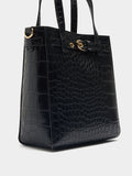 Bolso De Mano Con Grabado Animal