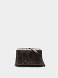 Bolso De Hombro Acolchado Con Solapa
