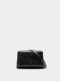 Bolso De Hombro Acolchado Con Solapa