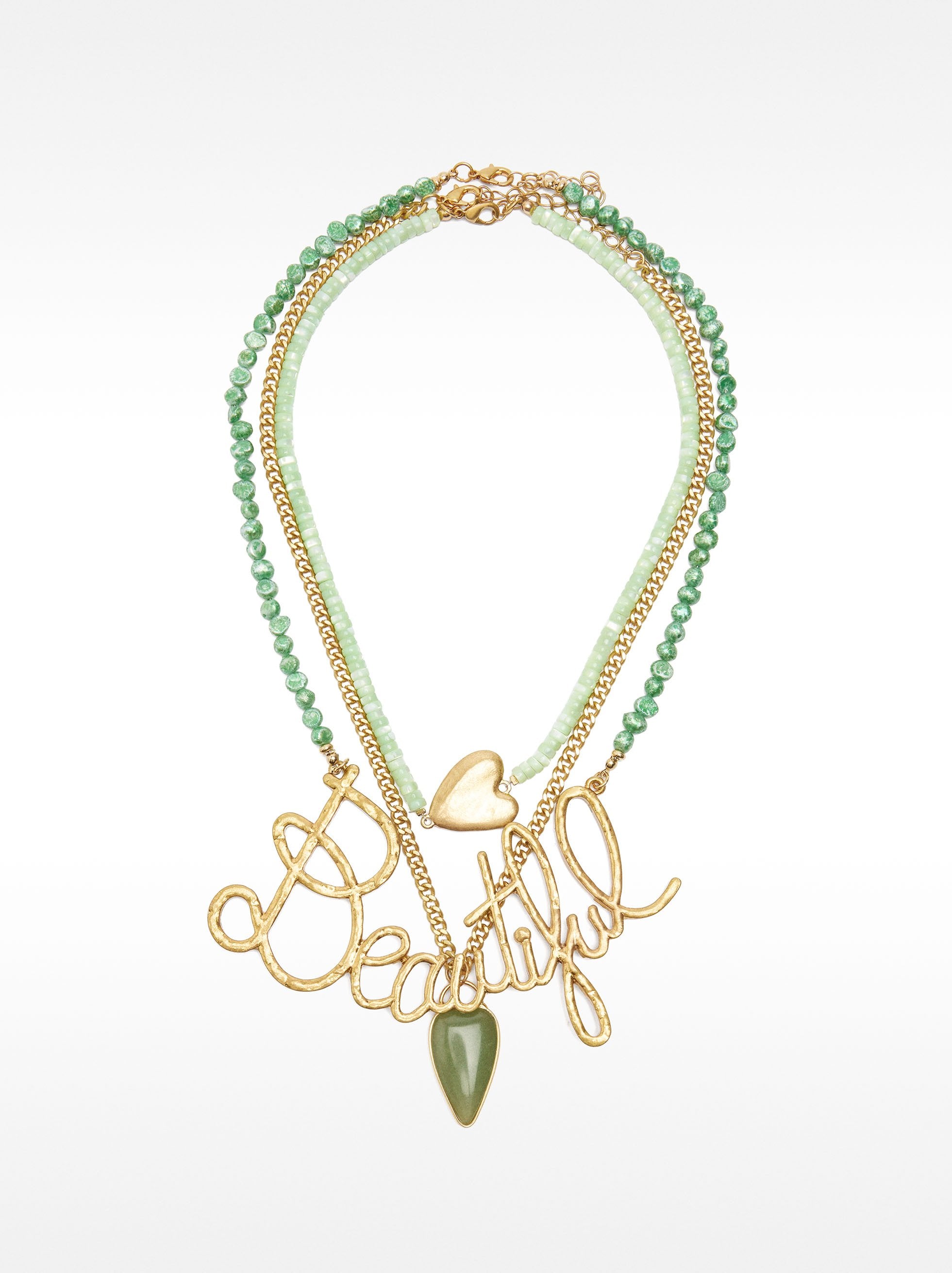 Set De Collares Con Piedras Beautiful