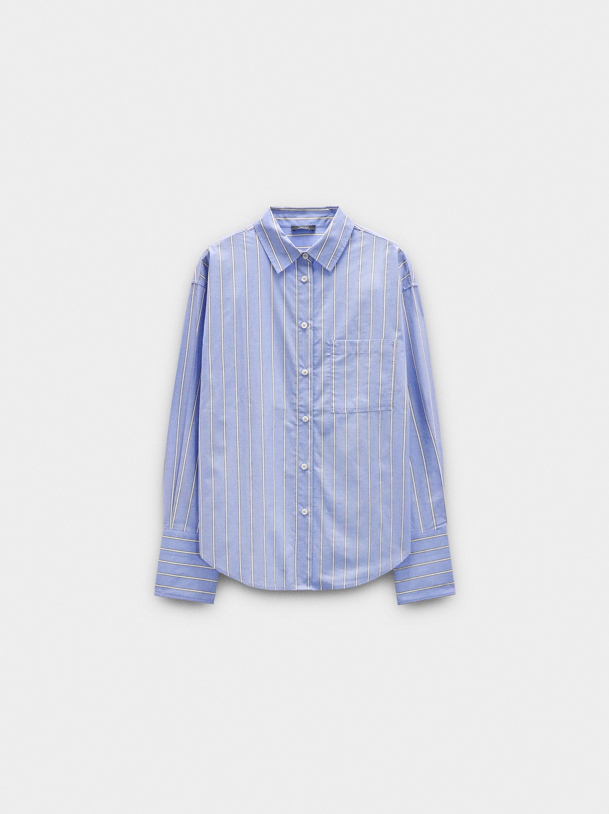 Camisa 100% Algodón A Rayas