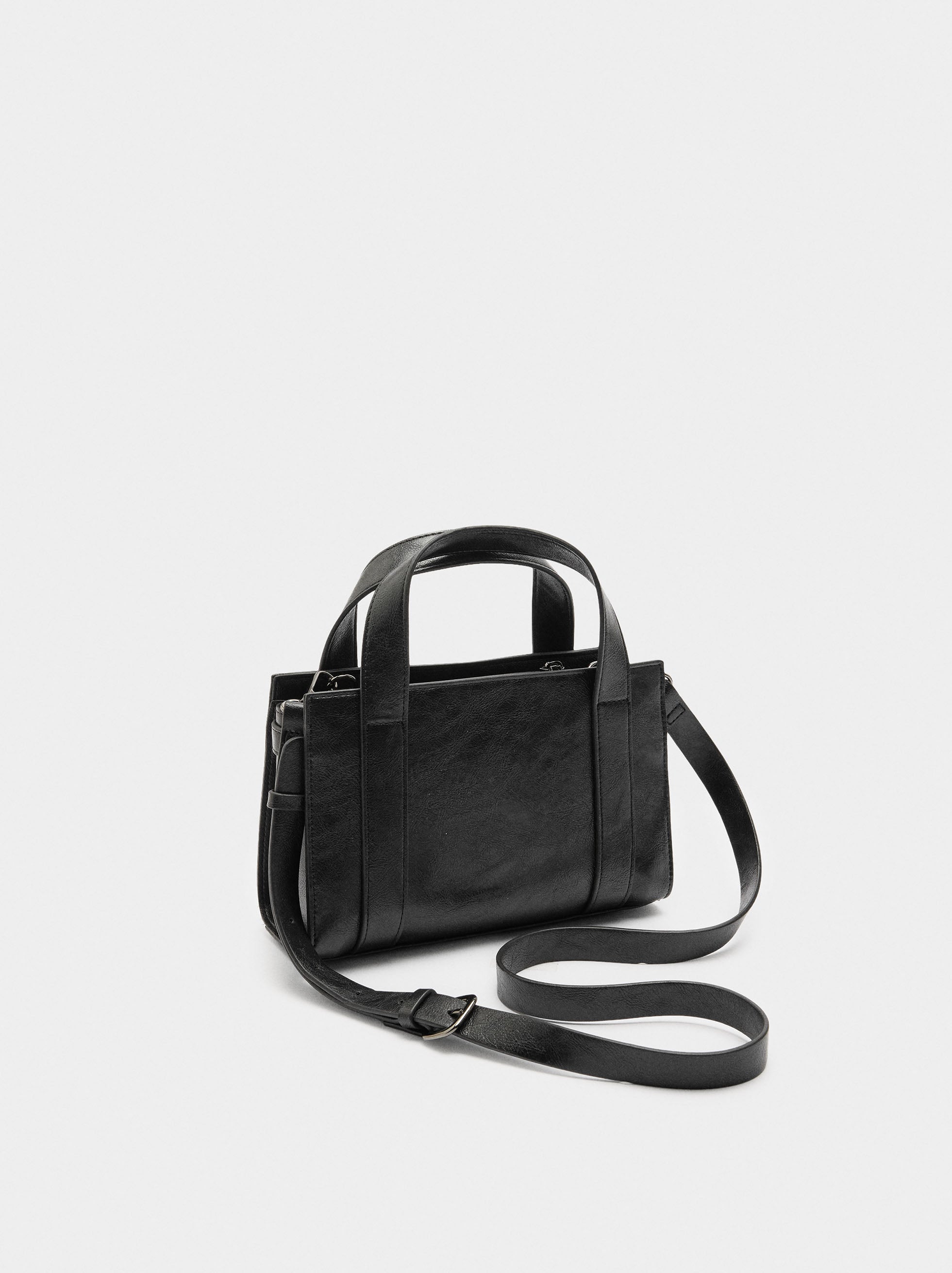 Bolso Tote Con Hebilla