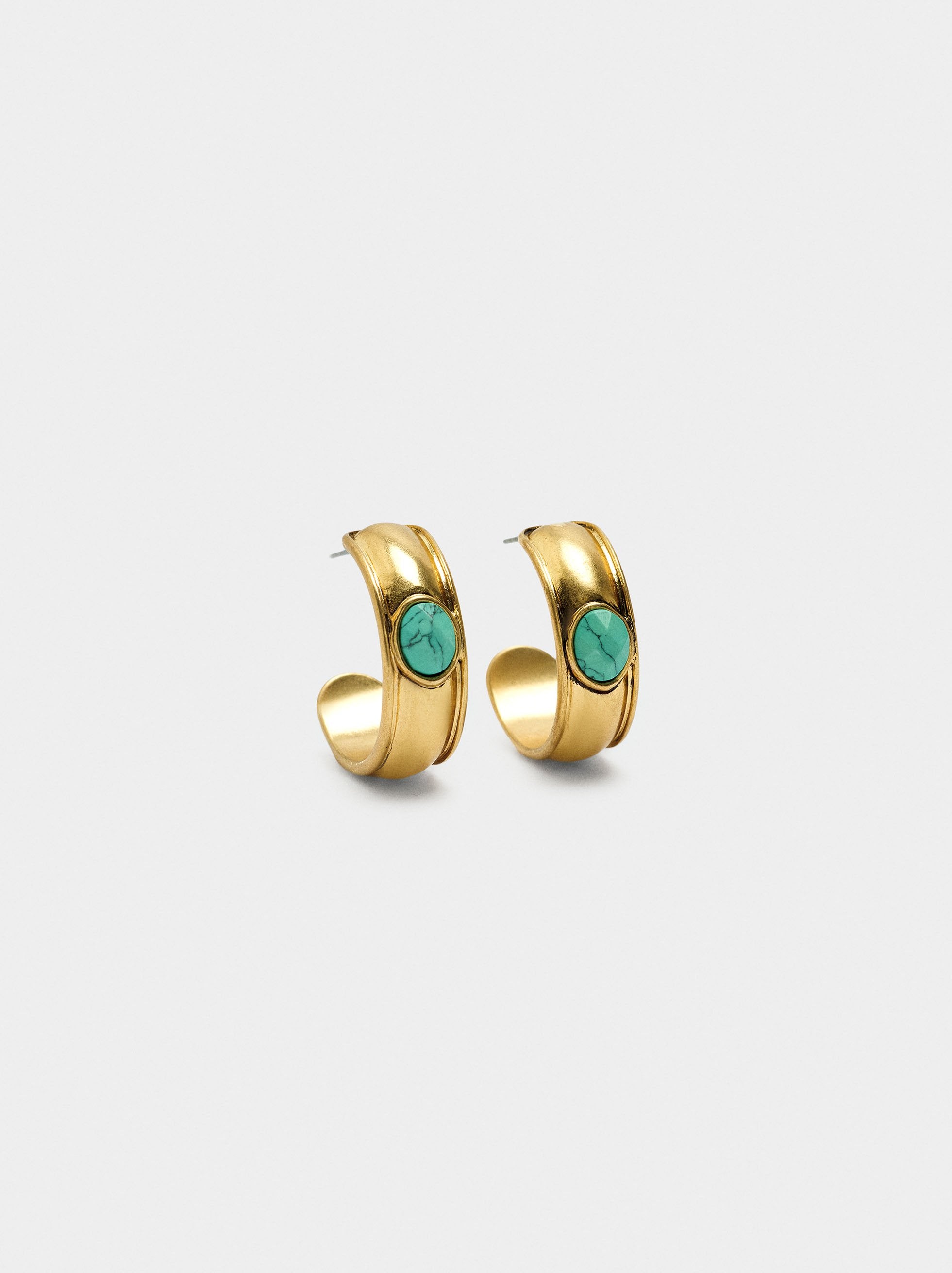 Aros Con Piedra