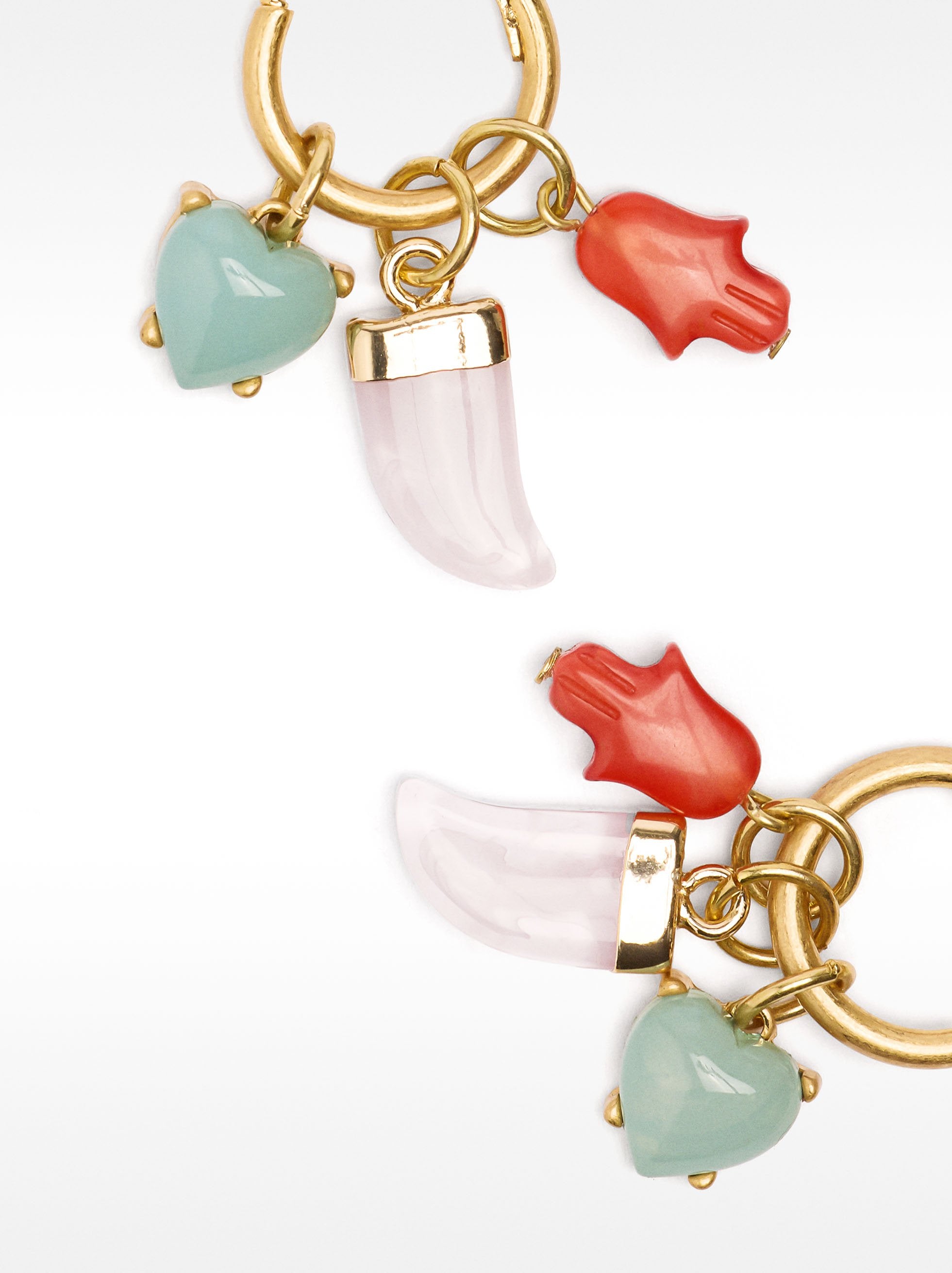 Aros Pendientes De Resina