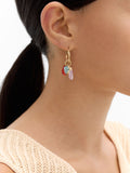 Aros Pendientes De Resina