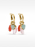 Aros Pendientes De Resina