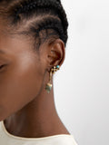 Set De Pendientes Con Piedras