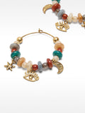 Aros Multicolor Con Charms