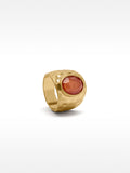 Anillo Alargado De Resina