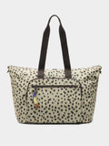 Bolso De Viaje De Nylon Estampado Animal