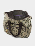Bolso De Viaje De Nylon Estampado Animal