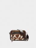 Bolso Bandolera Con Piel
