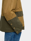 Chaqueta Contraste De Algodón