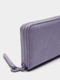 Cartera De Textura Con Cremallera