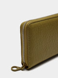 Cartera De Textura Con Cremallera