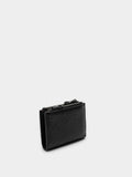 Cartera Con Textura Y Cremallera Doble