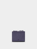 Cartera Con Textura Y Cremallera Doble