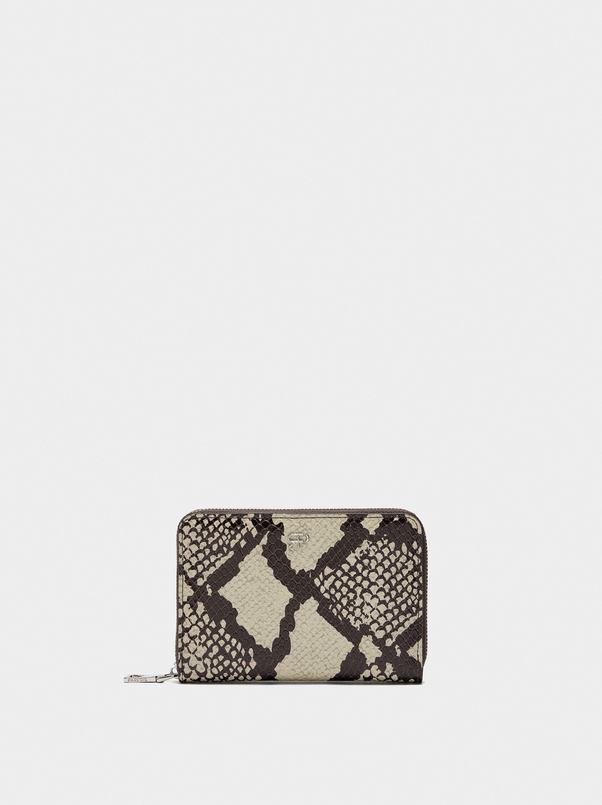 Cartera Estampada Animal Con Cremallera S