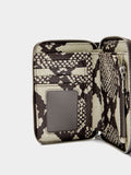 Cartera Estampada Animal Con Cremallera S