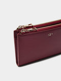 Cartera Doble Con Textura