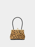 Bolso De Fiesta De Piel Estampado Animal