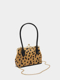 Bolso De Fiesta De Piel Estampado Animal