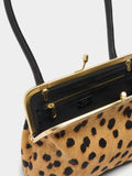 Bolso De Fiesta De Piel Estampado Animal