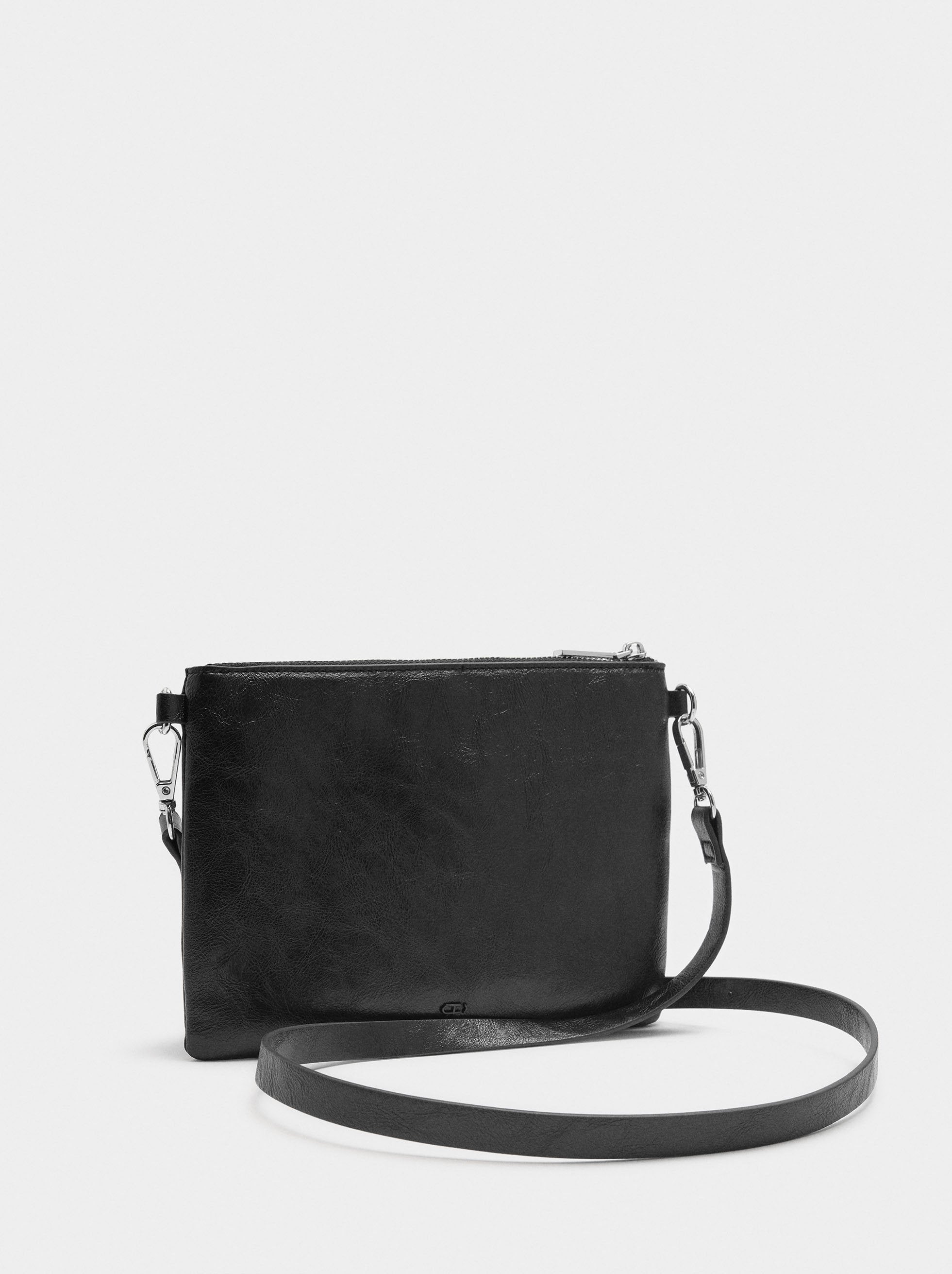 Bolso Bandolera Con Tachuelas