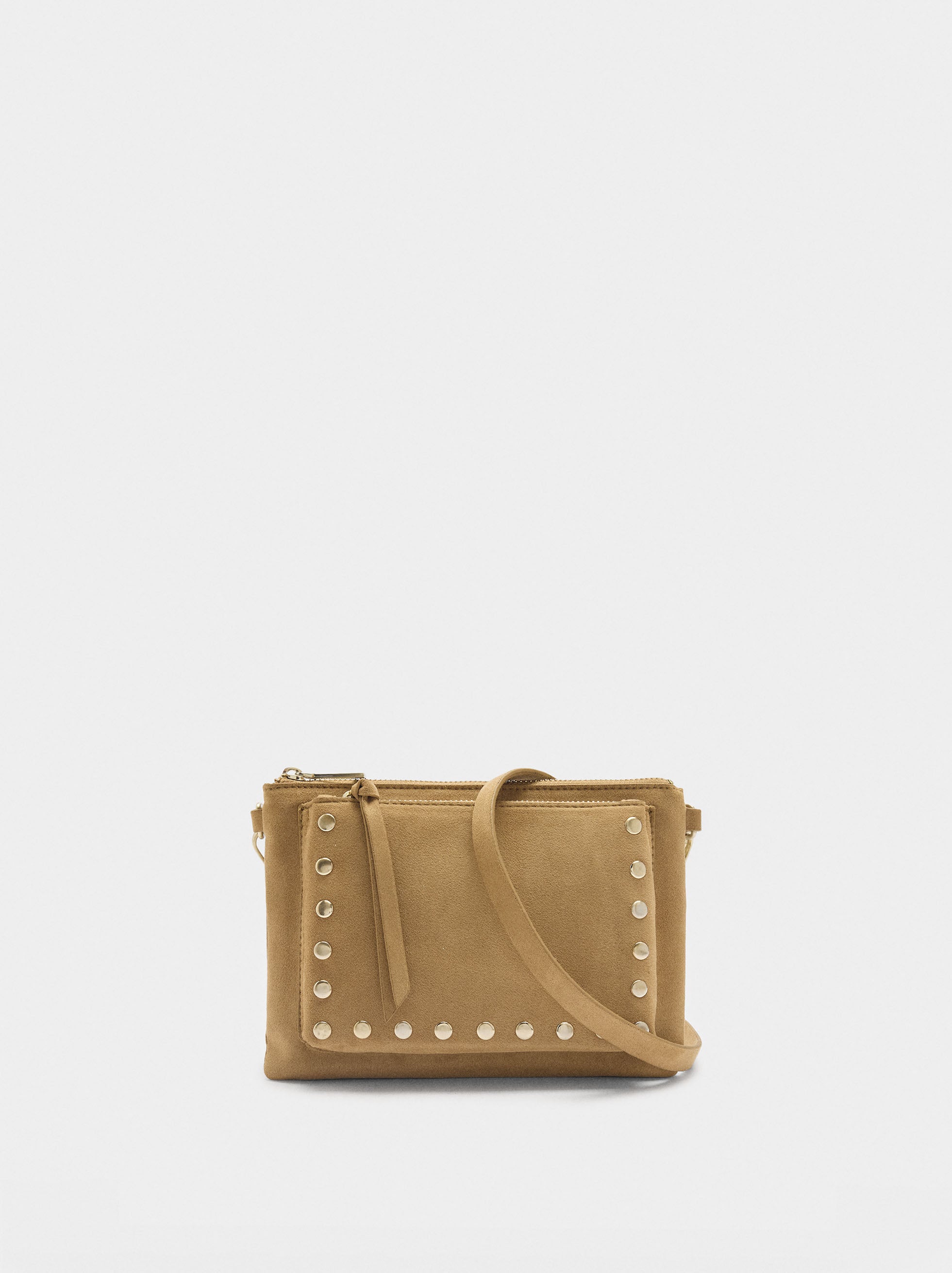 Bolso Bandolera Con Tachuelas